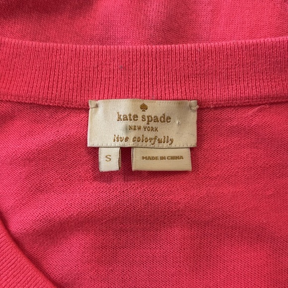 Kate Spade Benson Beaded Button Down Cardigan sm - Picture 9 of 10